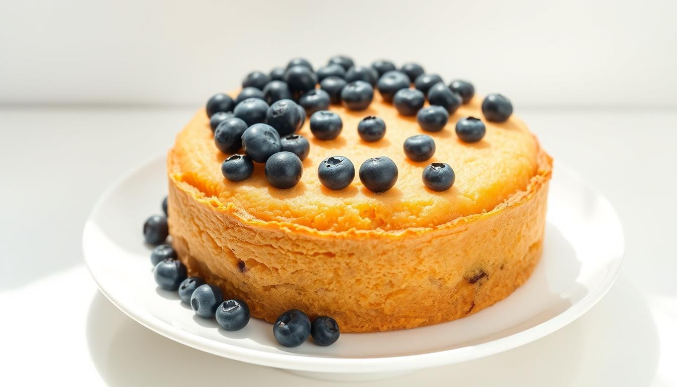 Blueberry Chiffon Cake